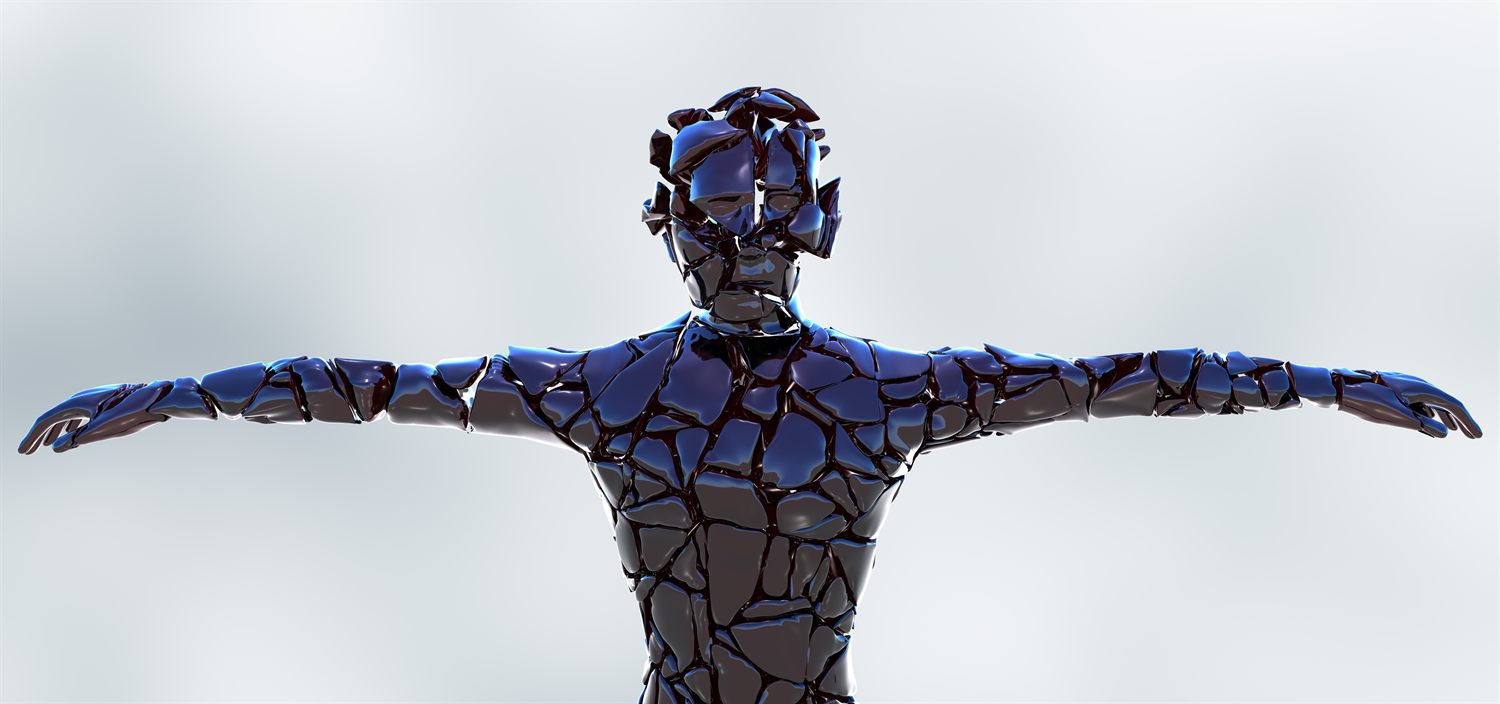 3D Robot Character — Cinematic Game Trailer